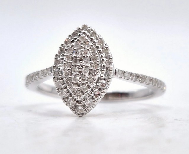 Bague marquise 1930